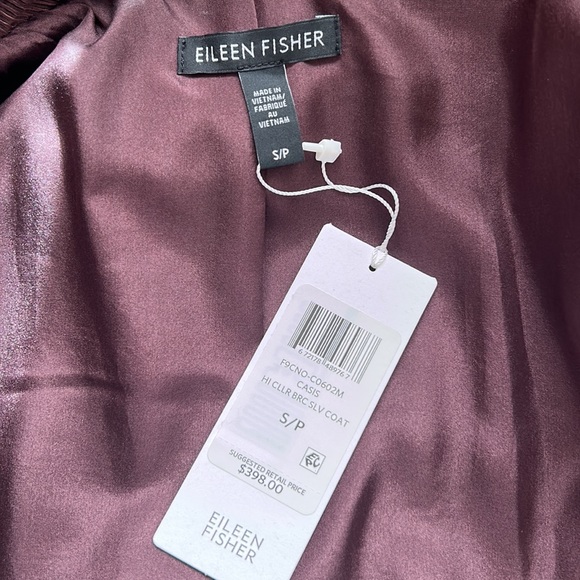 Eileen Fisher | High Collar Jacket - Picture 11 of 12